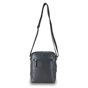 Tosca-Classic-Small-Shoulder-Bag-Black-Back
