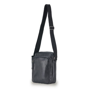 Tosca-Classic-Small-Shoulder-Bag-Black-Front