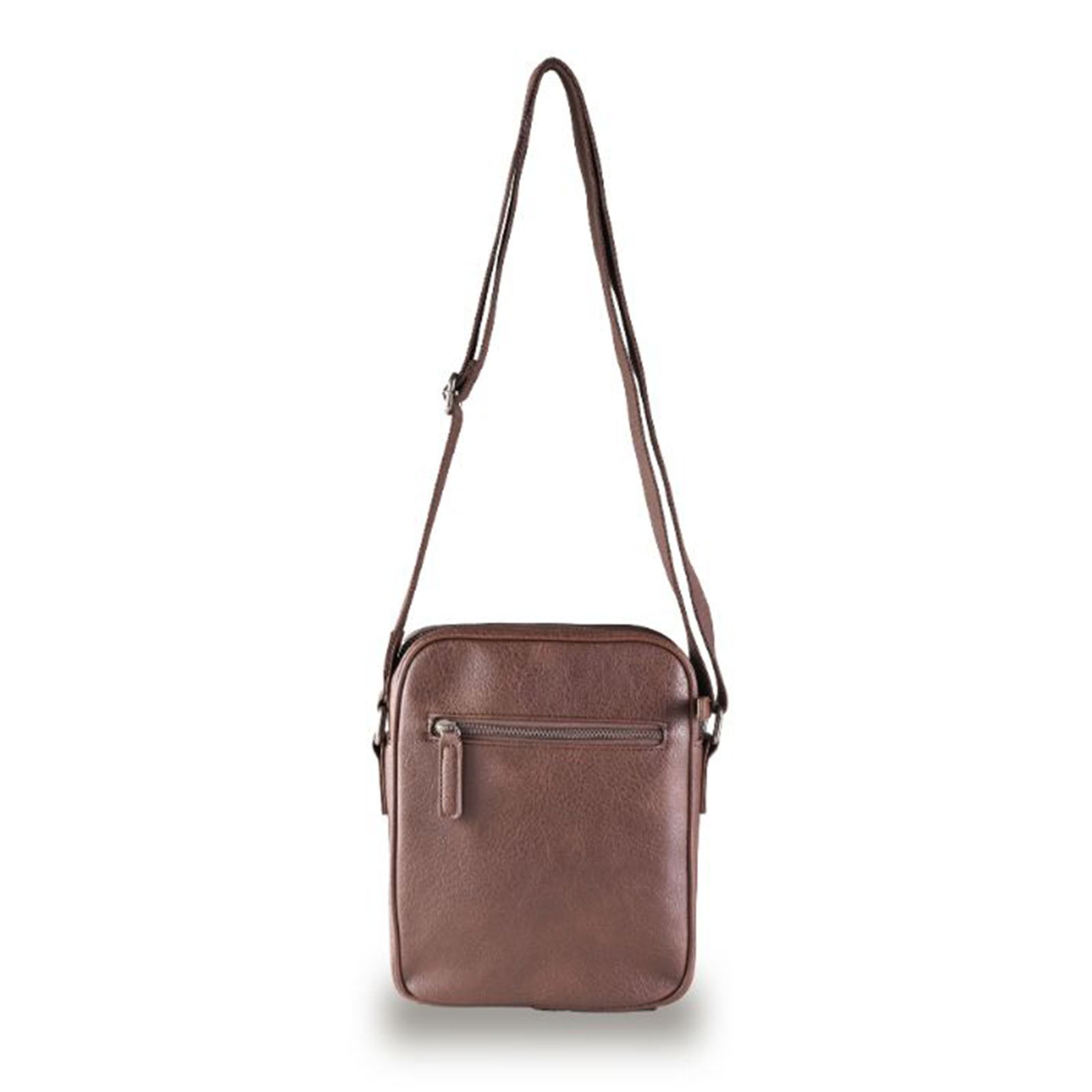 Tosca-Classic-X-Small-Shoulder-Bag-Chocolate-Front