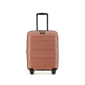 Tosca-Comet-4-Wheel-55cm-Carry-On-Suitcase-Mocha-Front