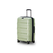 Tosca-Comet-4-Wheel-67cm-Medium-Suitcase-Sage-Green-Side