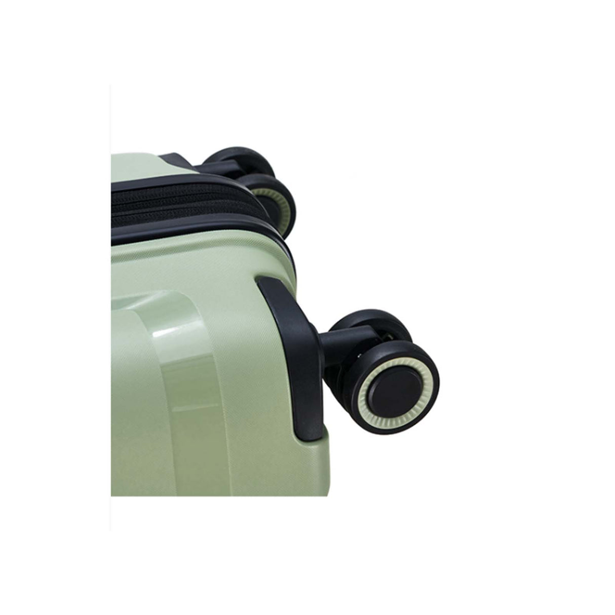 Tosca-Comet-4-Wheel-67cm-Medium-Suitcase-Sage-Green-Wheels