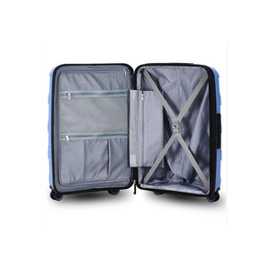 Tosca-Comet-4-Wheel-78cm-Large-Suitcase-Blue-Infinity-Open