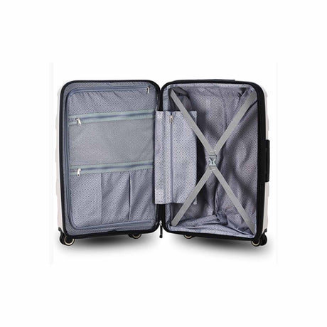 Tosca-Comet-4-Wheel-78cm-Large-Suitcase-Cobblestone-Open