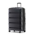 Tosca-Comet-4-Wheel-81cm-Large-Suitcase-Black-Front-Angle
