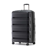 Tosca-Comet-4-Wheel-81cm-Large-Suitcase-Black-Front-Angle