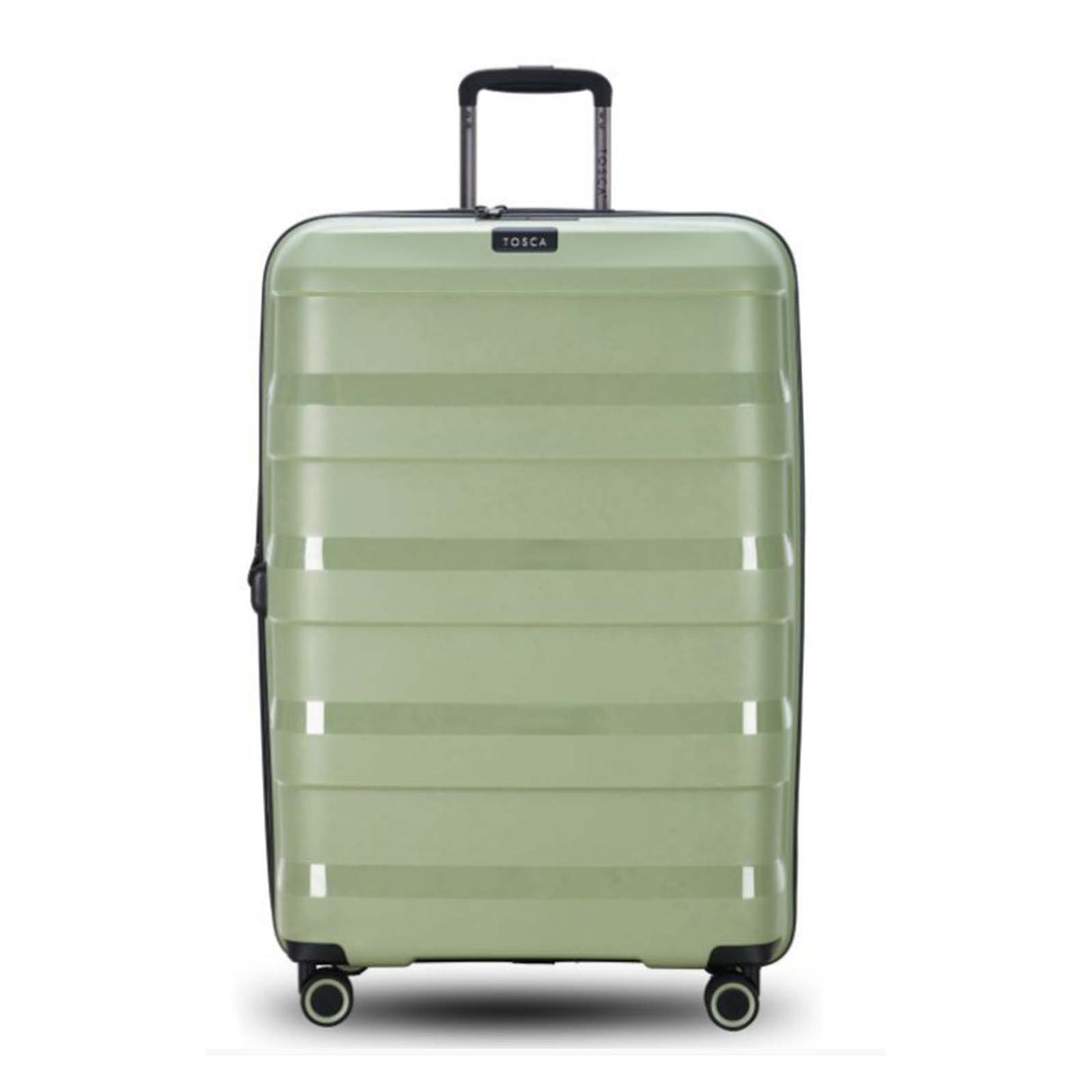 Tosca-Comet-4-Wheel-81cm-Large-Suitcase-Sage-Green-Front
