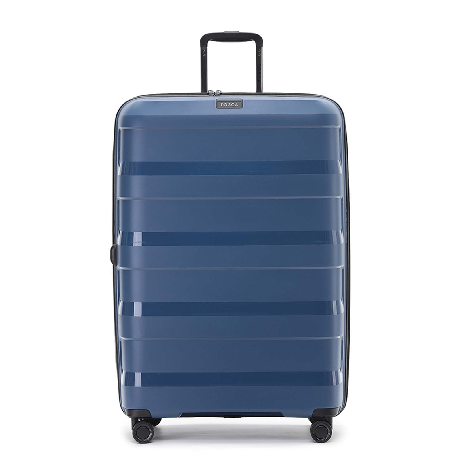 Tosca-Comet-4-Wheel-81cm-Large-Suitcase-Storm-Blue-Front