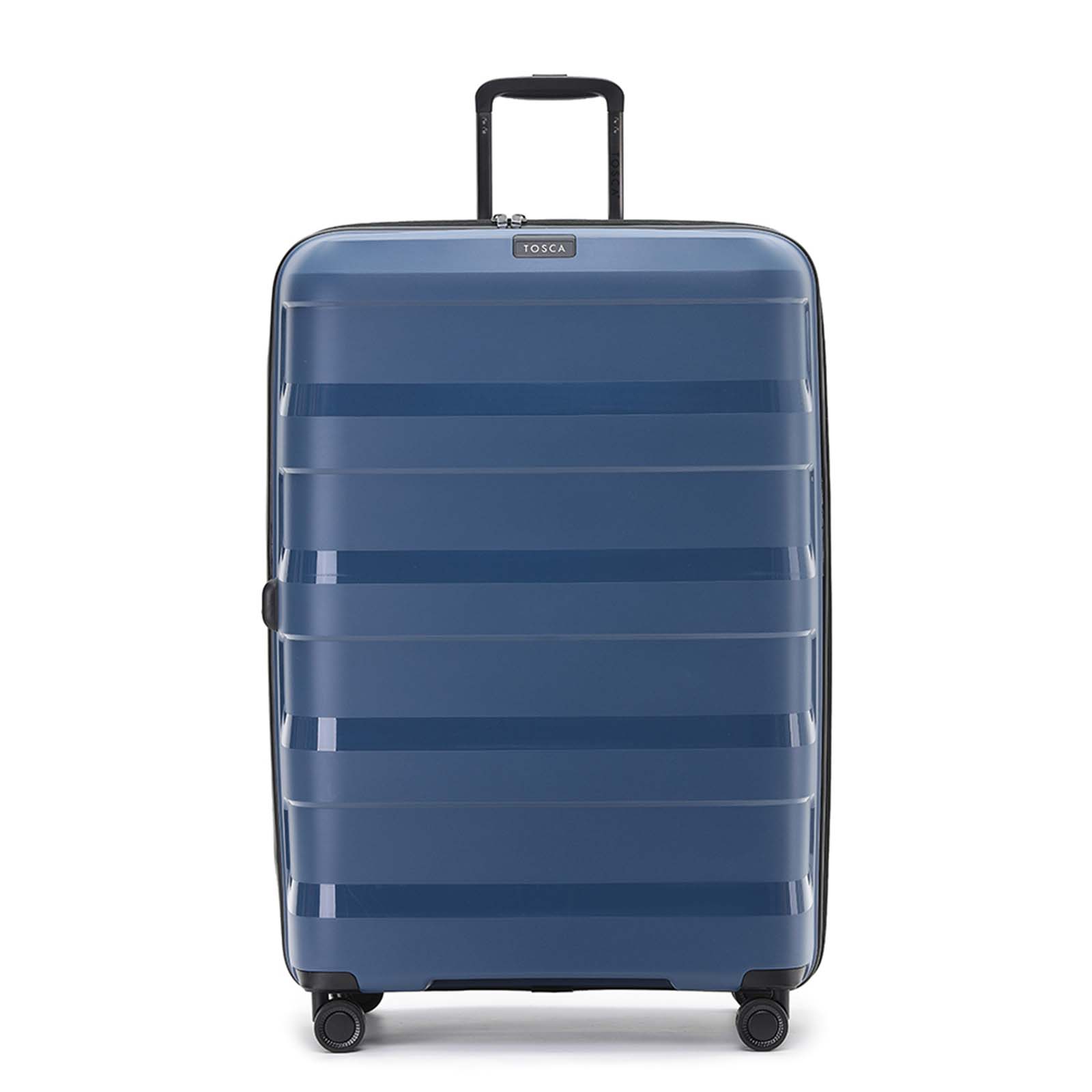 Tosca-Comet-4-Wheel-81cm-Large-Suitcase-Storm-Blue-Front