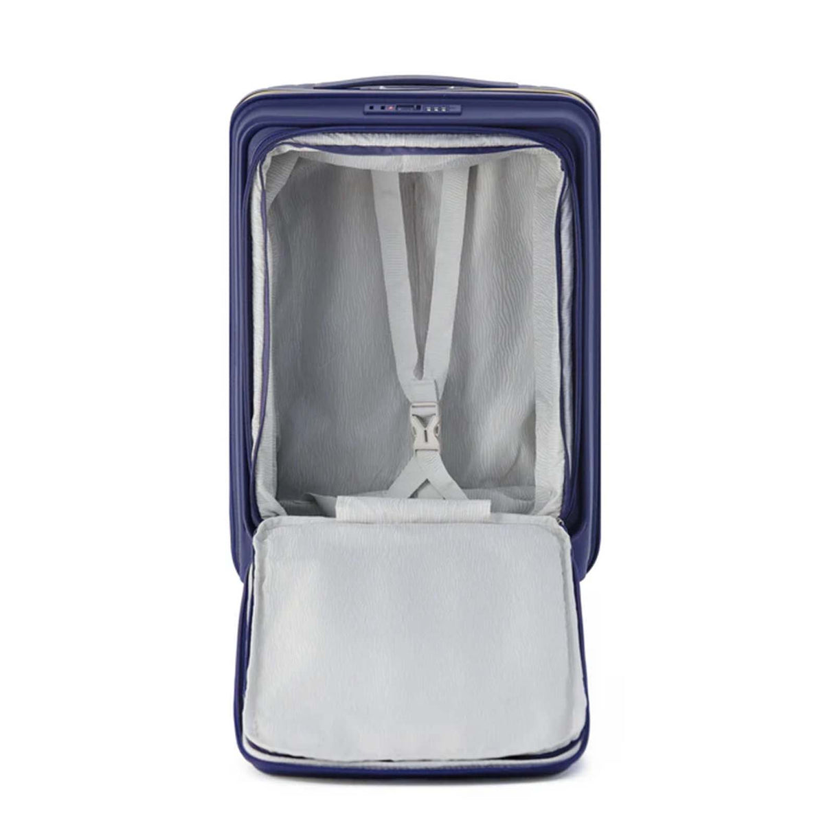 Tosca-Cruiser-Front-Opening-53cm-Carry-On-Suitcase-Purple-Inside