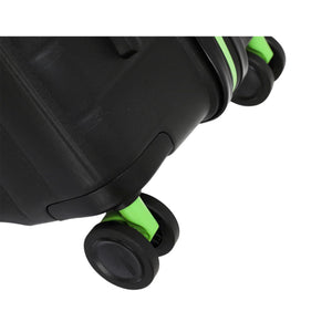 Tosca-Cruiser-Front-Opening-77cm-Large-Suitcase-Black-Wheels