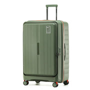 Tosca-Cruiser-Front-Opening-77cm-Large-Suitcase-Khaki-Angle