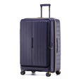 Tosca-Cruiser-Front-Opening-77cm-Large-Suitcase-Purple-Angle