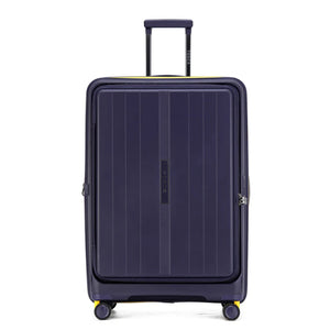 Tosca-Cruiser-Front-Opening-77cm-Large-Suitcase-Purple-Front