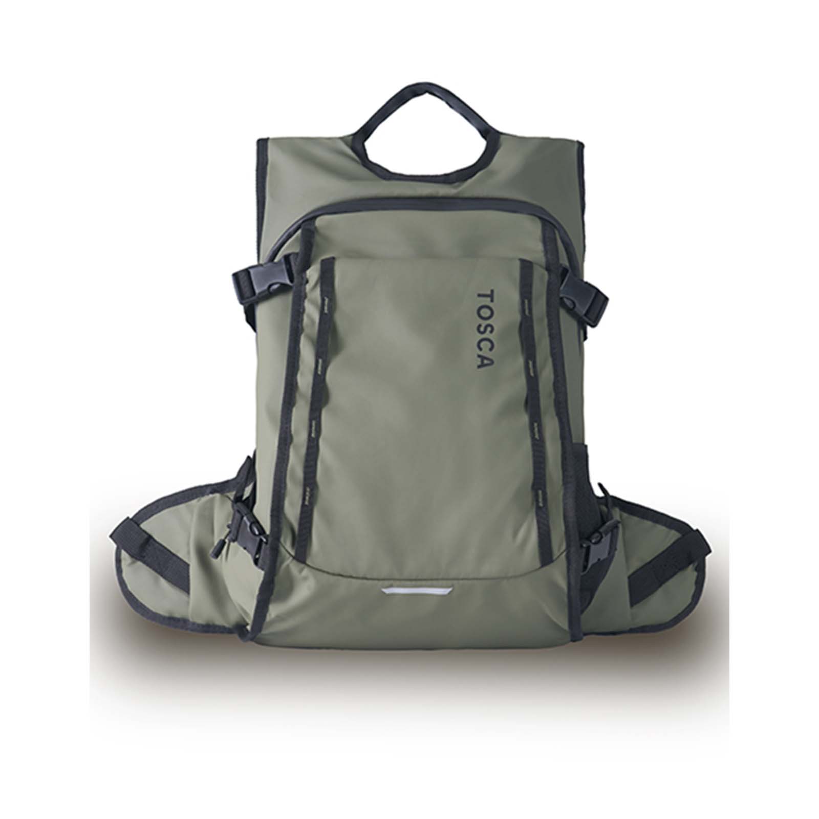 Tosca-Delta-Backpack-Khaki-Front