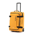 Tosca-Delta-Medium-Wheeled-Duffel-Bag-Yellow-Front-Side-Corner