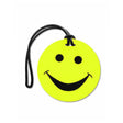 Tosca-Happy-Face-Luggage-Tag-Yellow