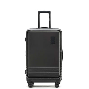 Tosca-Horizon-27-Inch-Medium-Suitcase-Black-Front