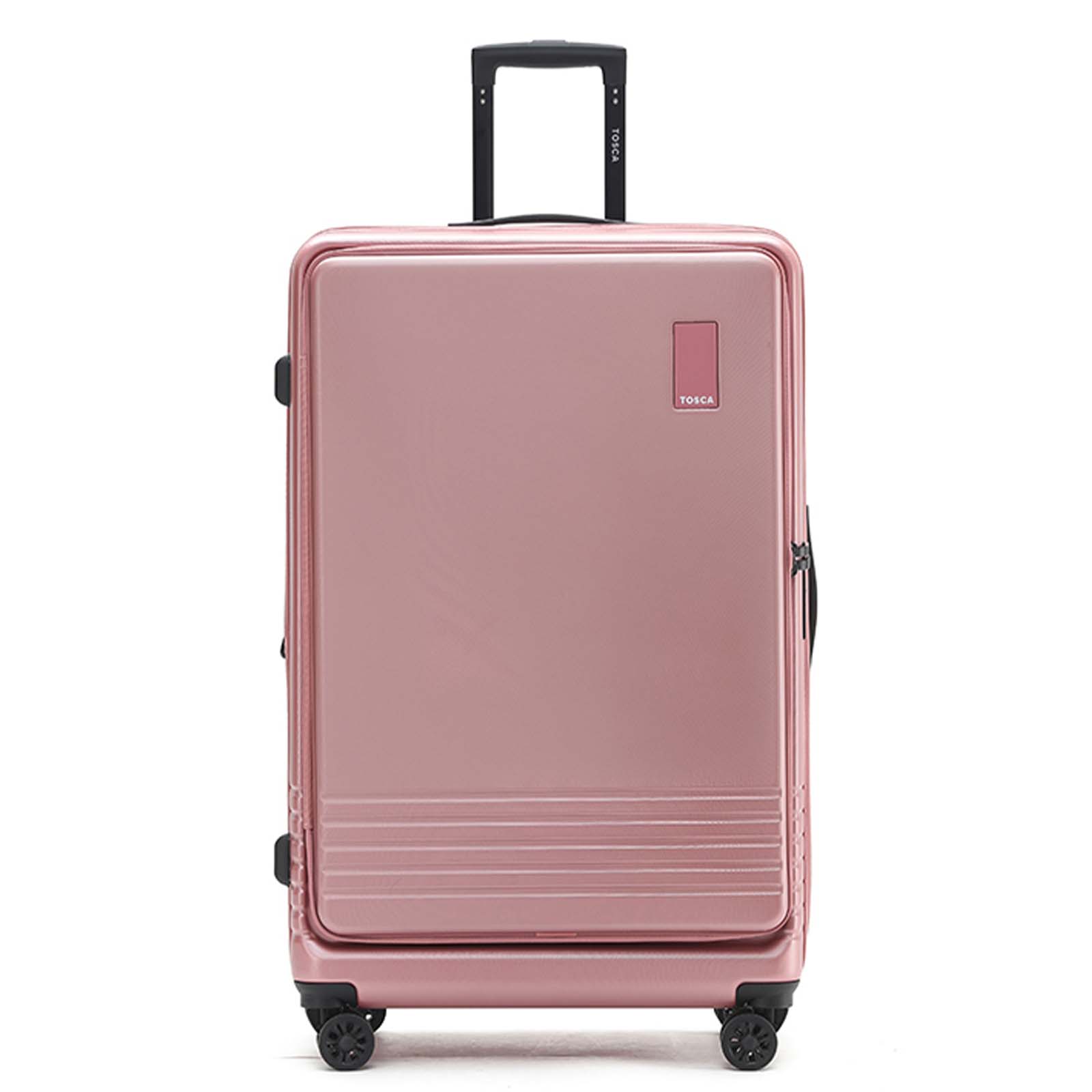 Tosca-Horizon-31-Inch-Large-Suitcase-Rose-Front
