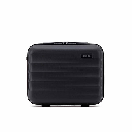 Tosca-Interstellar-38cm-Vanity-Suitcase-Black-Front