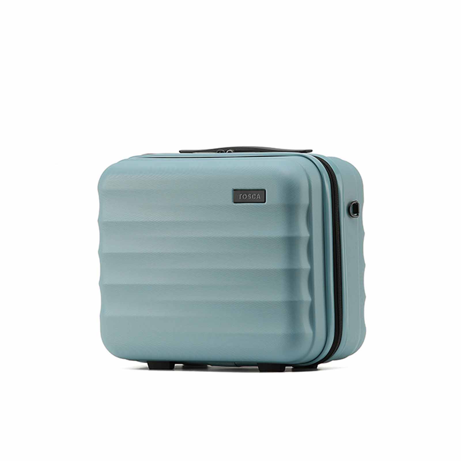 Tosca-Interstellar-38cm-Vanity-Suitcase-Ocean-Blue-Front-Angle