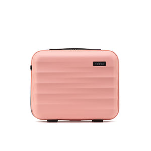 Tosca-Interstellar-38cm-Vanity-Suitcase-Peach-Front