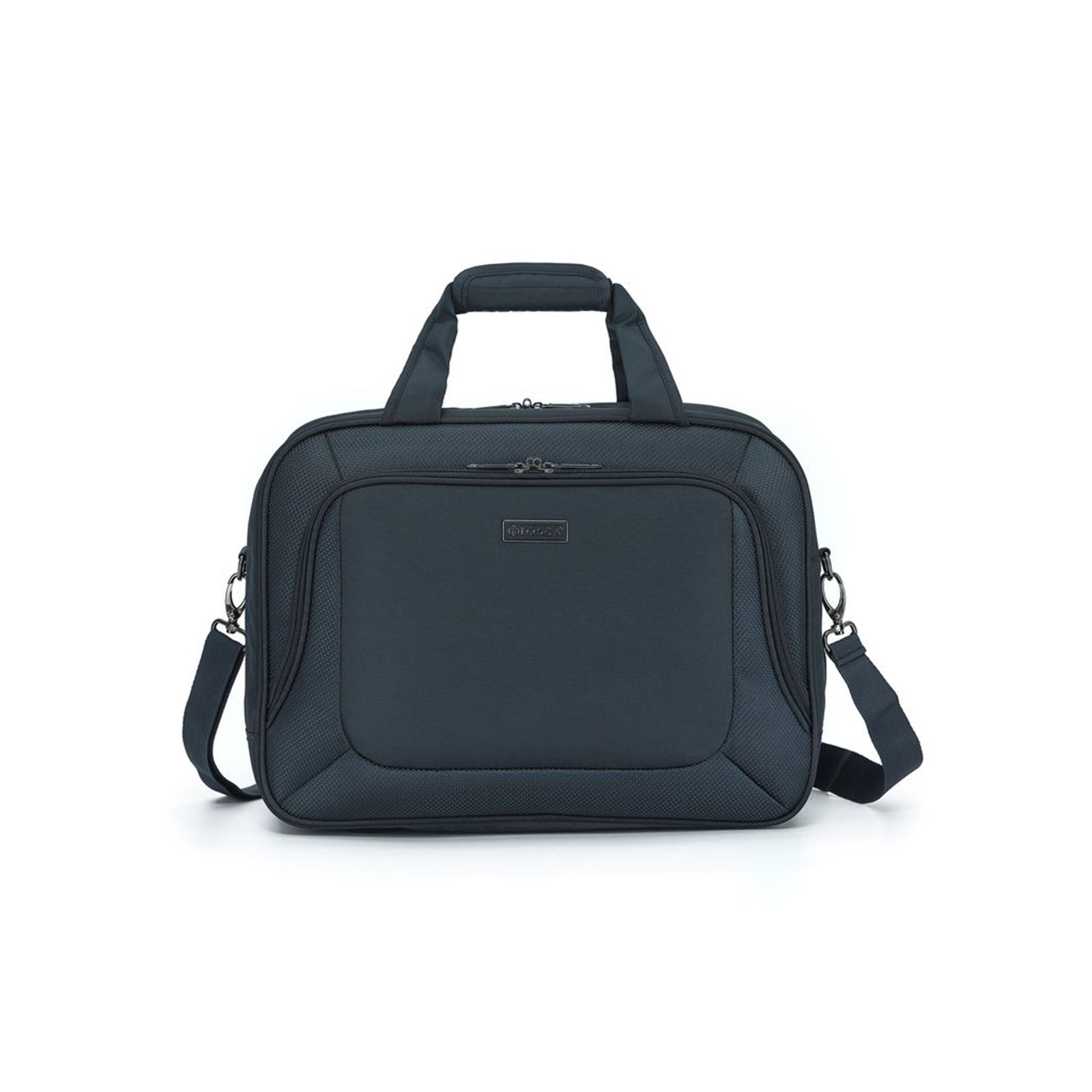Tosca-Oakmont-Tote-Laptop-Bag-Navy-Front
