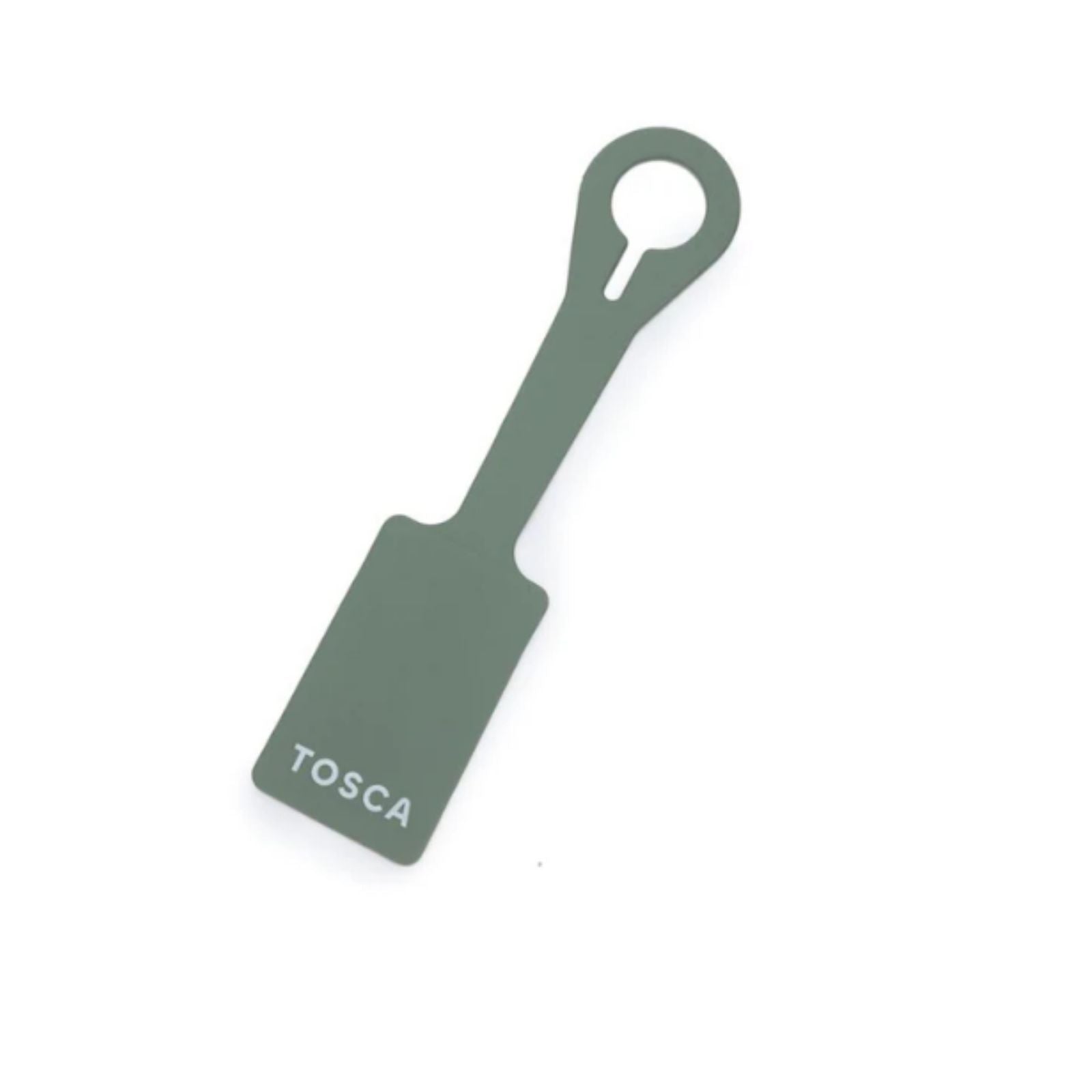 Tosca-Silicone-Luggage-Tag-Khaki