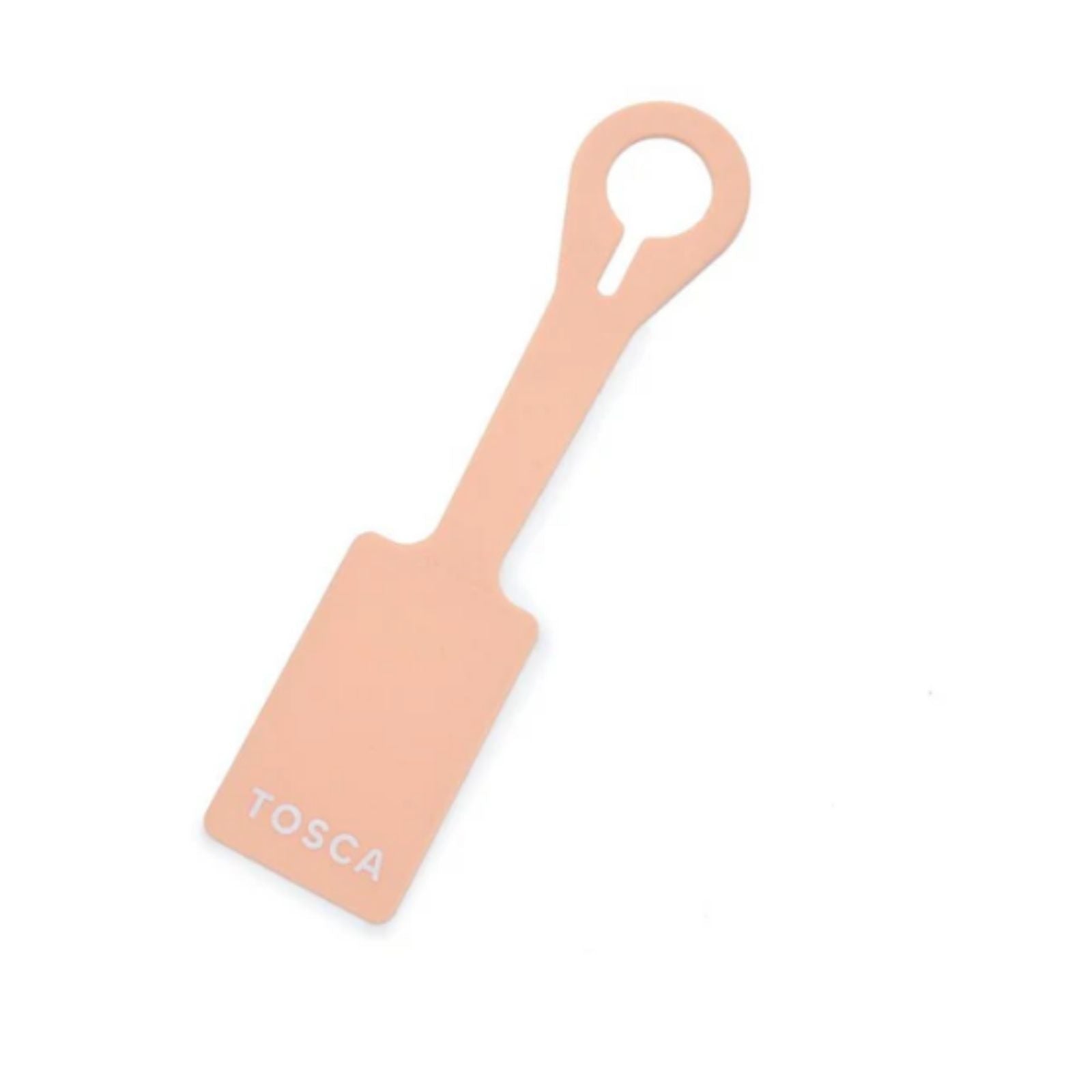 Tosca-Silicone-Luggage-Tag-Peach