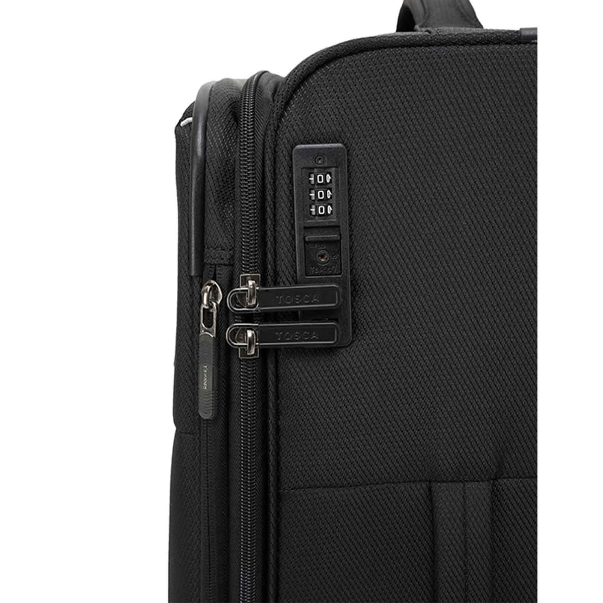 Tosca-So-Lite-2w-54cm-Carry-On-Suitcase-Black-Lock