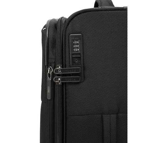 Tosca-So-Lite-2w-54cm-Carry-On-Suitcase-Black-Lock