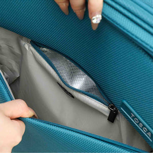 Tosca-So-Lite-4w-54cm-Carry-On-Suitcase-Teal-Pocket