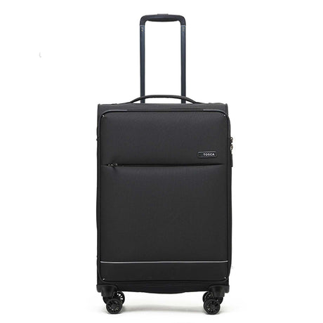 Tosca-So-Lite-4w-67cm-Medium-Suitcase-Black-Front