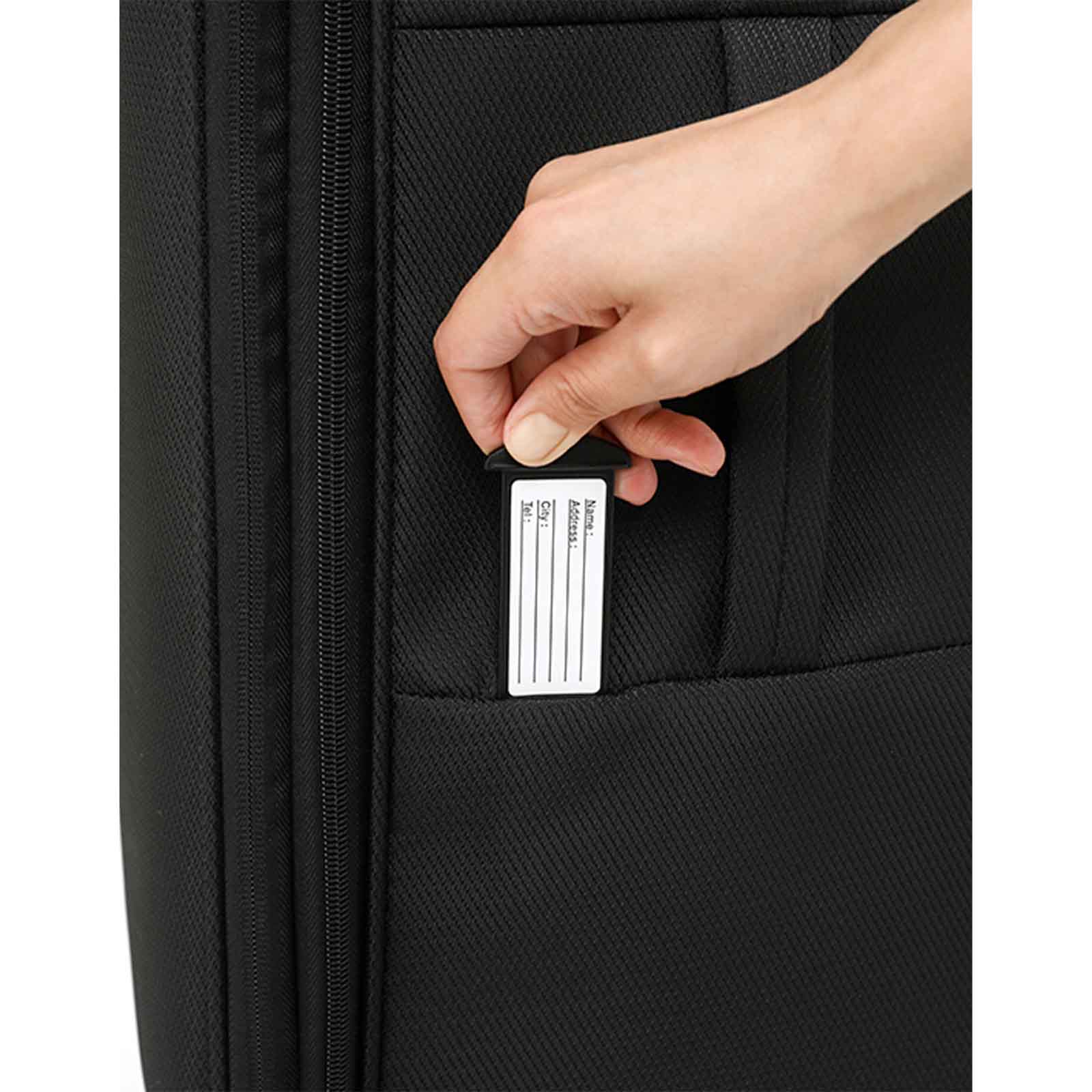 Tosca-So-Lite-4w-67cm-Medium-Suitcase-Black-Tag