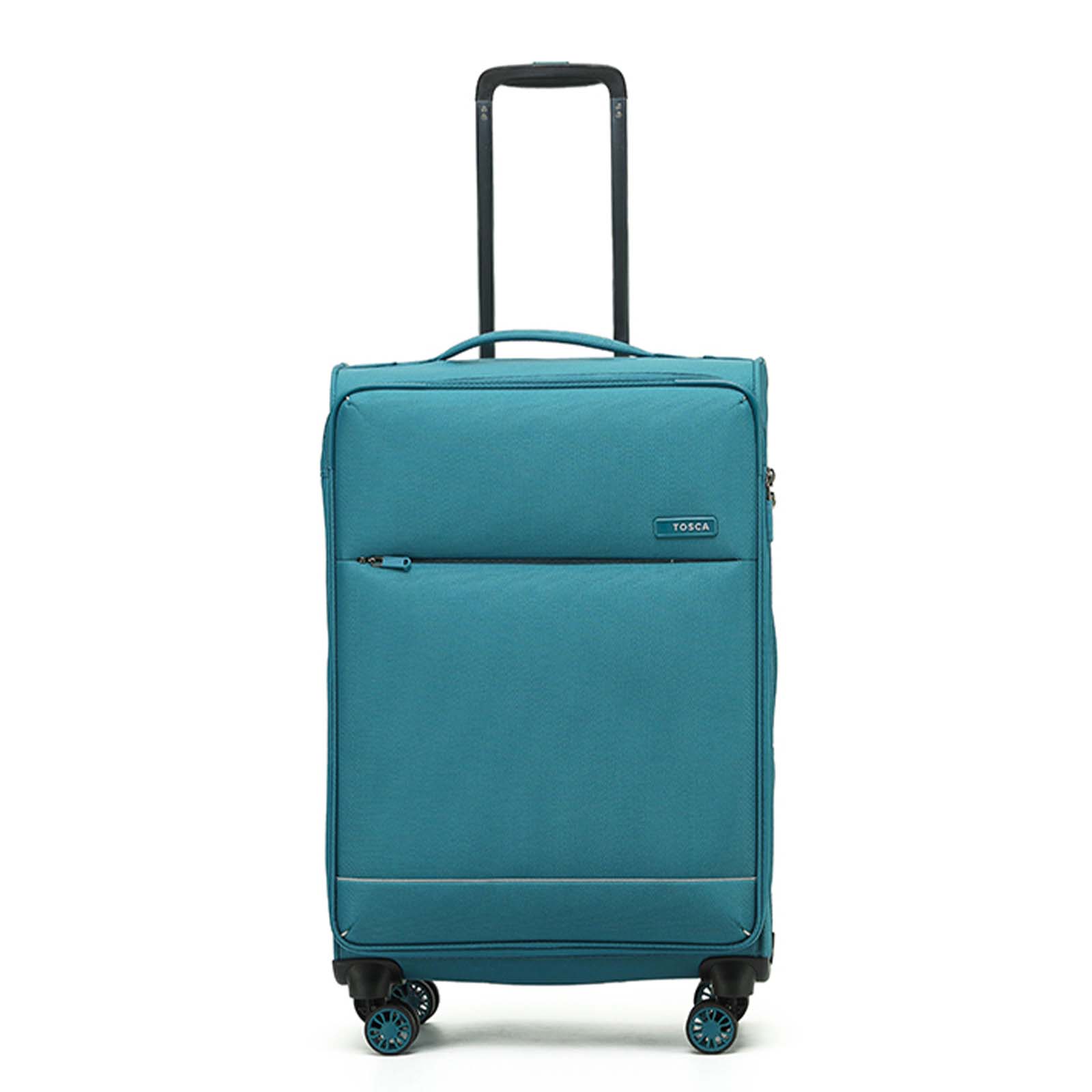 Tosca-So-Lite-4w-67cm-Medium-Suitcase-Teal-Front