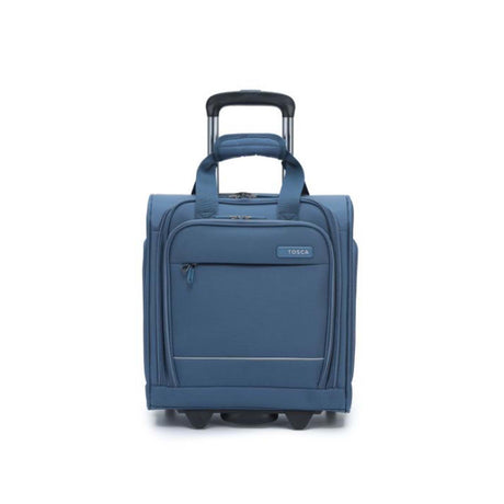 Tosca-So-Lite-Carry-On-Under-Seat-Suitcase-Blue-Front