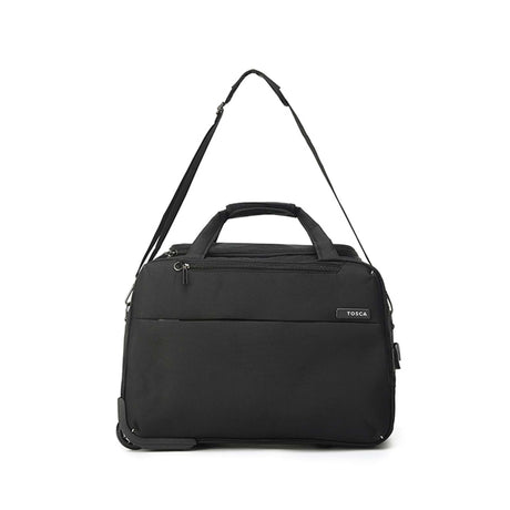 Tosca-So-Lite-Carry-On-Wheel-Bag-Black-Front-1