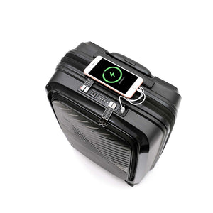 Tosca-Space-X-20-Inch-Laptop-Suitcase-Black-Charging-Top
