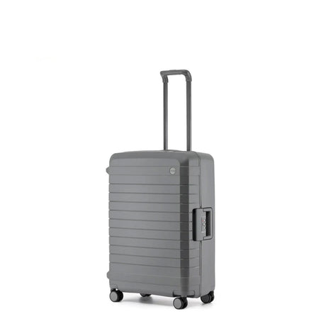 Tosca-Vault-4-Wheel-67cm-Medium-Suitcase-Grey-Angle