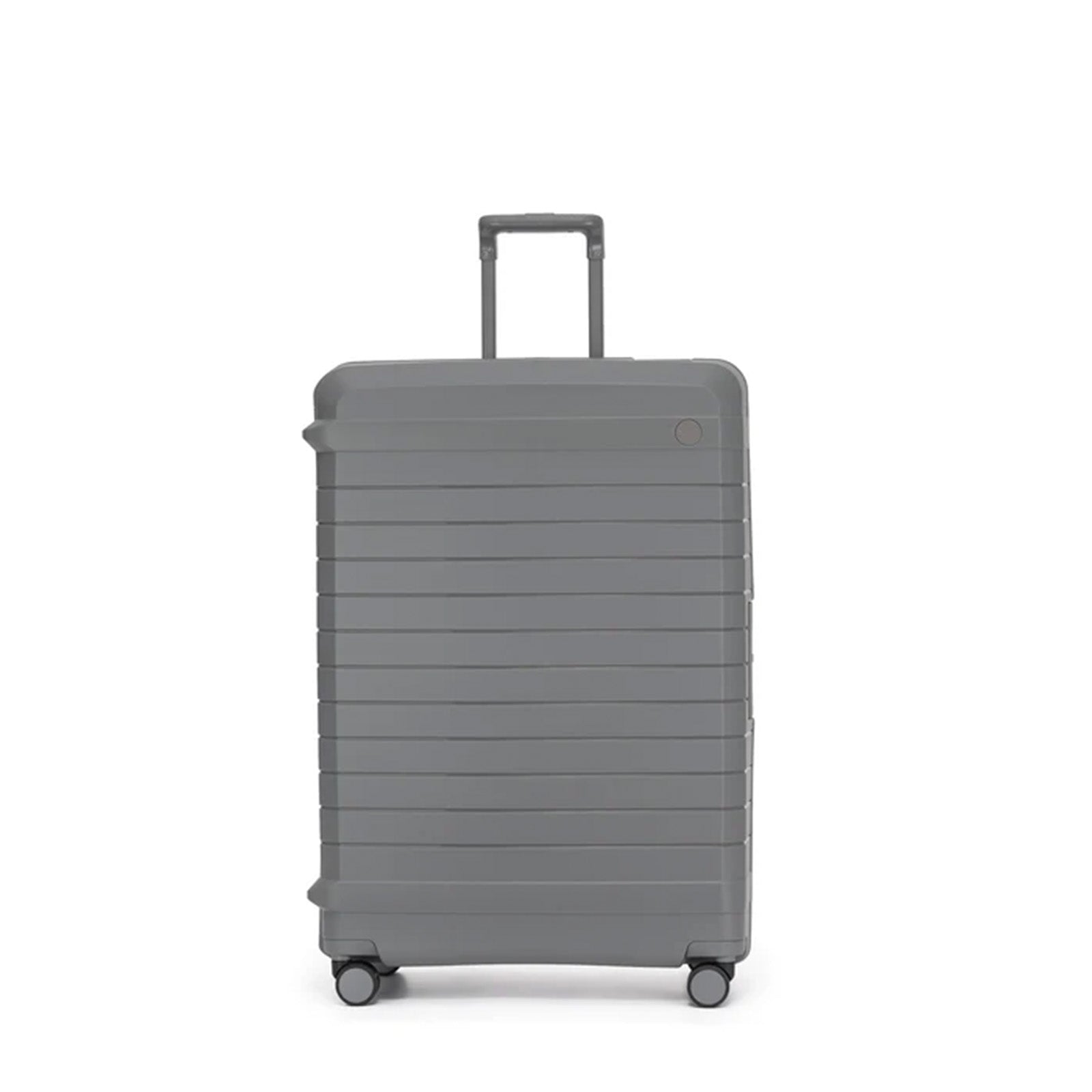 Tosca-Vault-4-Wheel-77cm-Large-Suitcase-Grey-Front