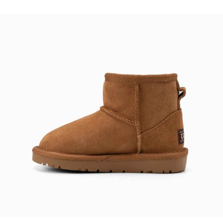 Ugg-Boots-Kids-Classic-Mini-Chestnut-Side-Left