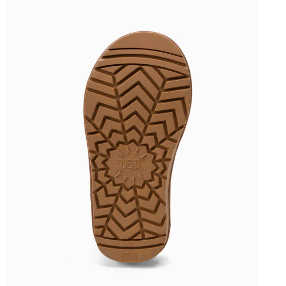 Ugg-Boots-Kids-Classic-Mini-Chestnut-Sole