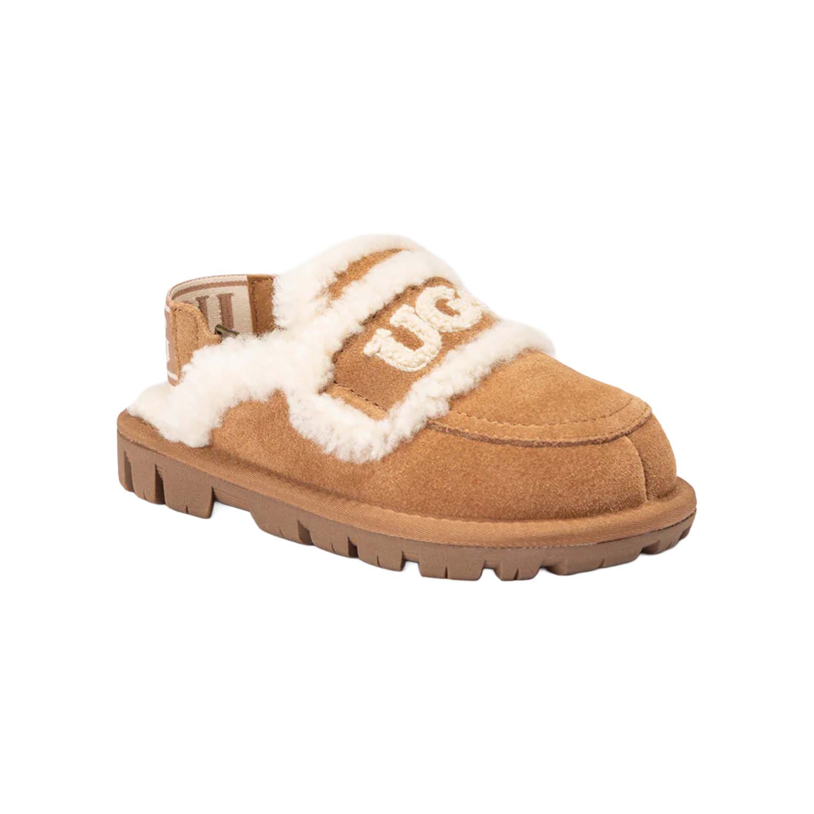 Ugg-Kids-Violet-Shearing-Slipper-Chestnut-Front