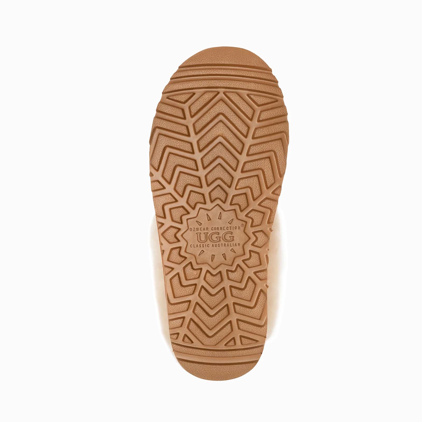 Ugg-Slipper-Unisex-Scuffette-Chestnut-Sole