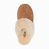Ugg-Slipper-Unisex-Scuffette-Chestnut-Top