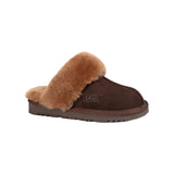 Ugg-Slipper-Unisex-Scuffette-Chocolate-Angle