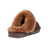 Ugg-Slipper-Unisex-Scuffette-Chocolate-Back