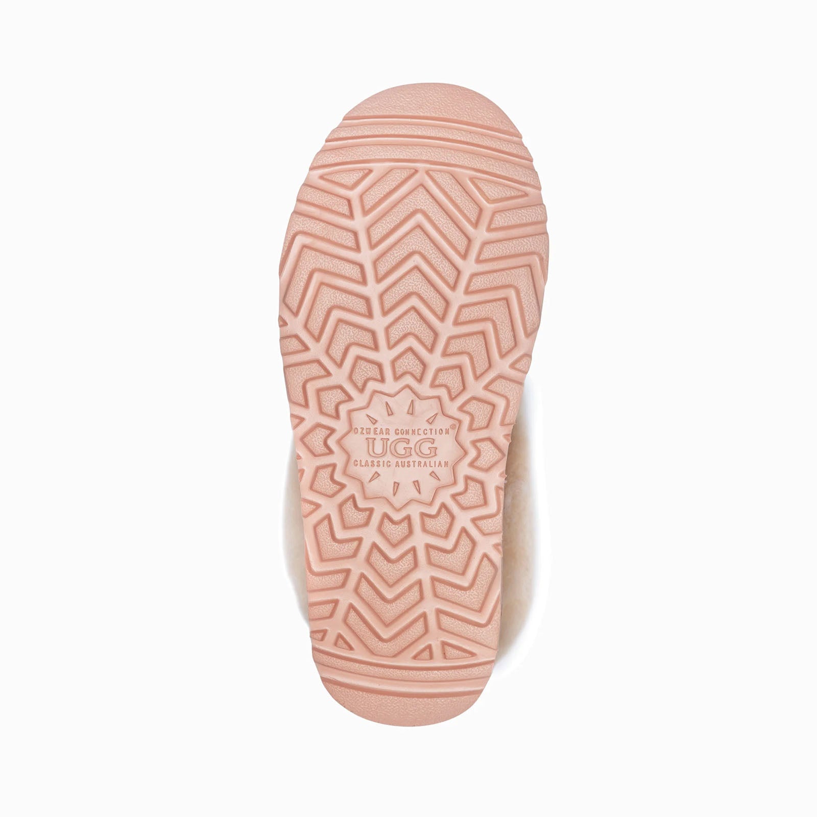 Ugg-Slipper-Unisex-Scuffette-Pink-Sole