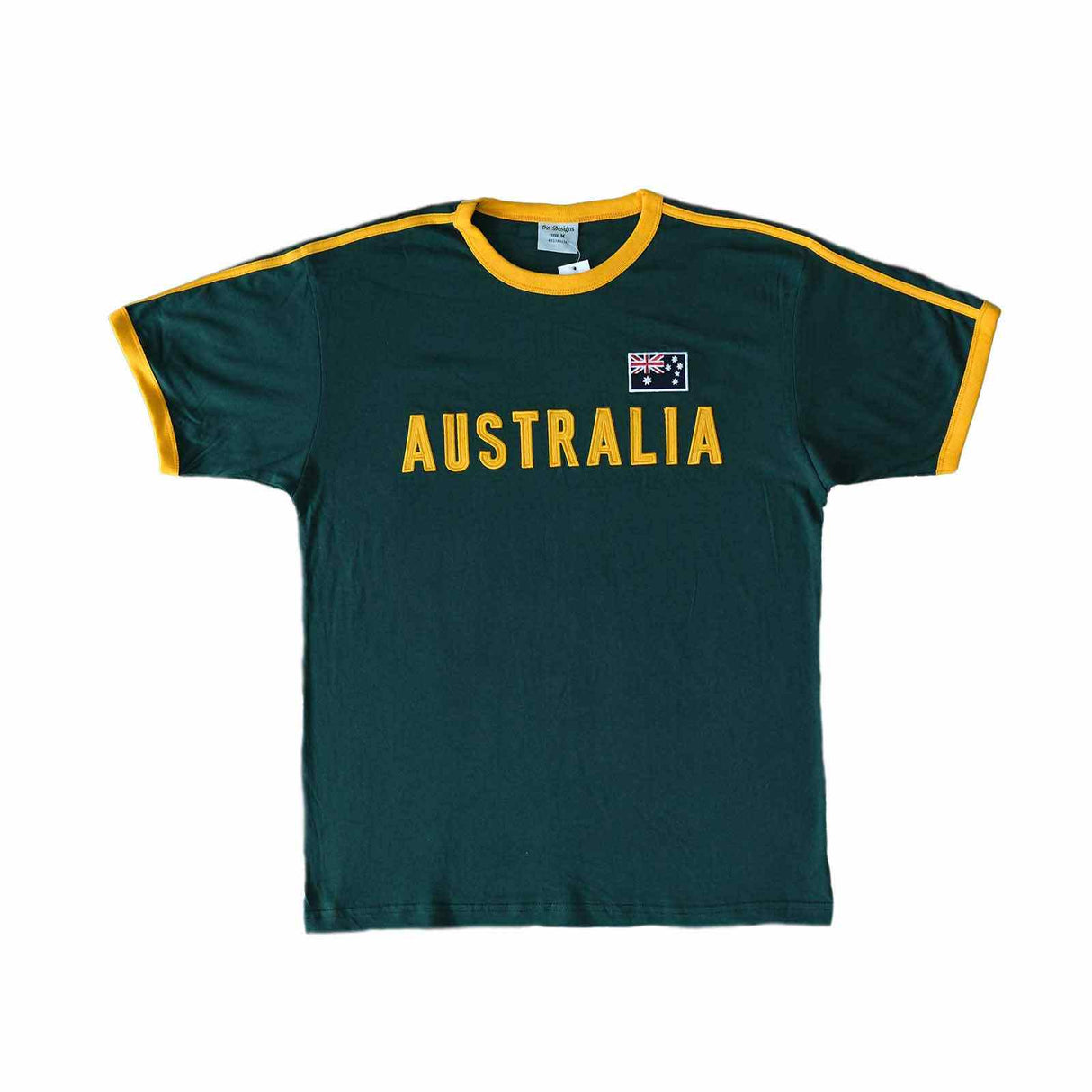 Unisex T-Shirt Australia Embroidery Green L