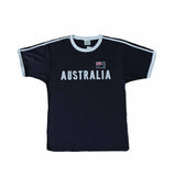 Unisex T-Shirt Australia Embroidery Navy XL